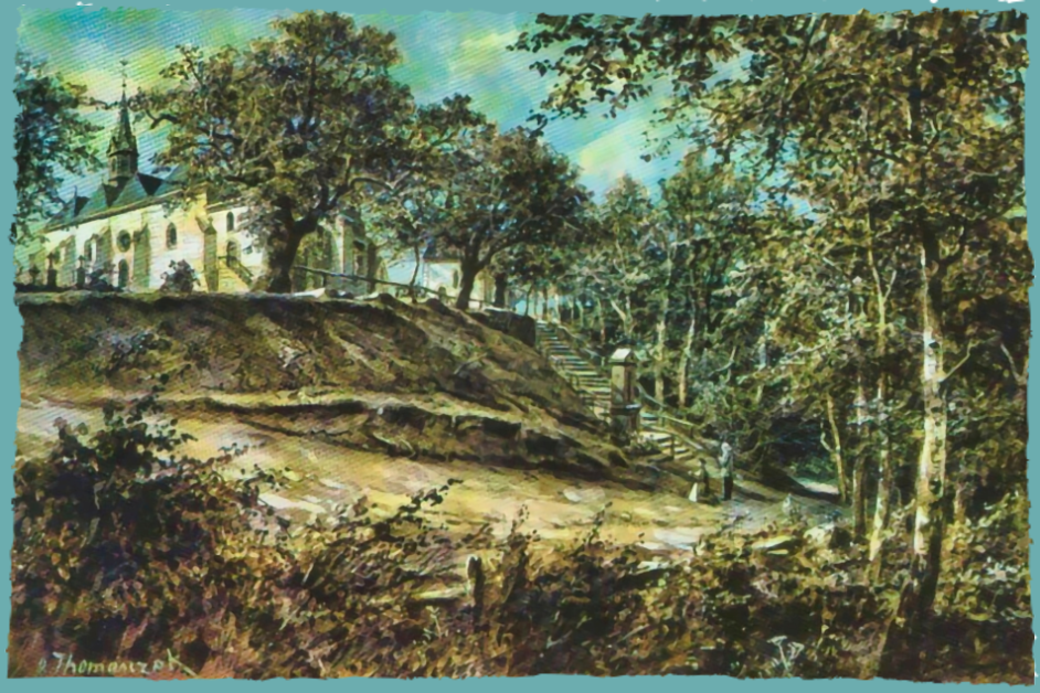 Hülfensberg um 1900 Otto Thomasczek © www.schuster-heiligenstadt.de