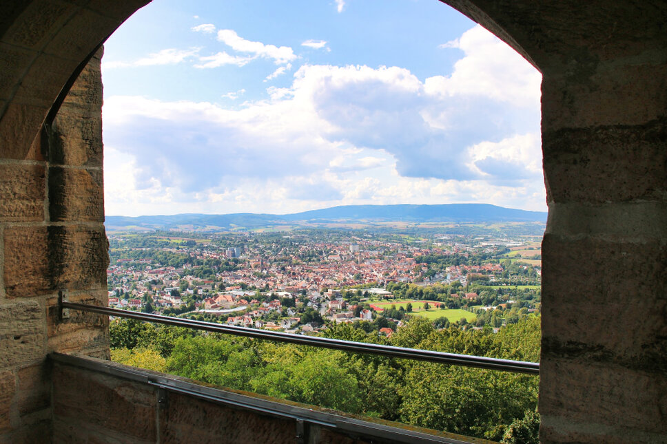 Eschwege vom Bismarckturm TS © www.heiligenstadt.net